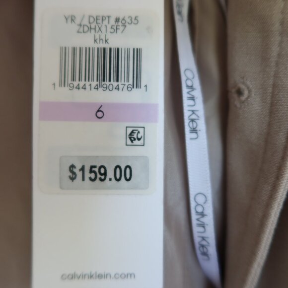 Calvin Klein Moto Style Sheath Dress - Picture 5 of 9